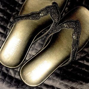 Beaded Flip Flops